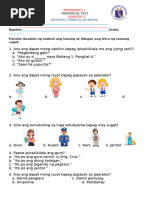 Final - MATATAG - Lesson Exemplar - Grade 1 - Quarter 1 - Week 1 | PDF
