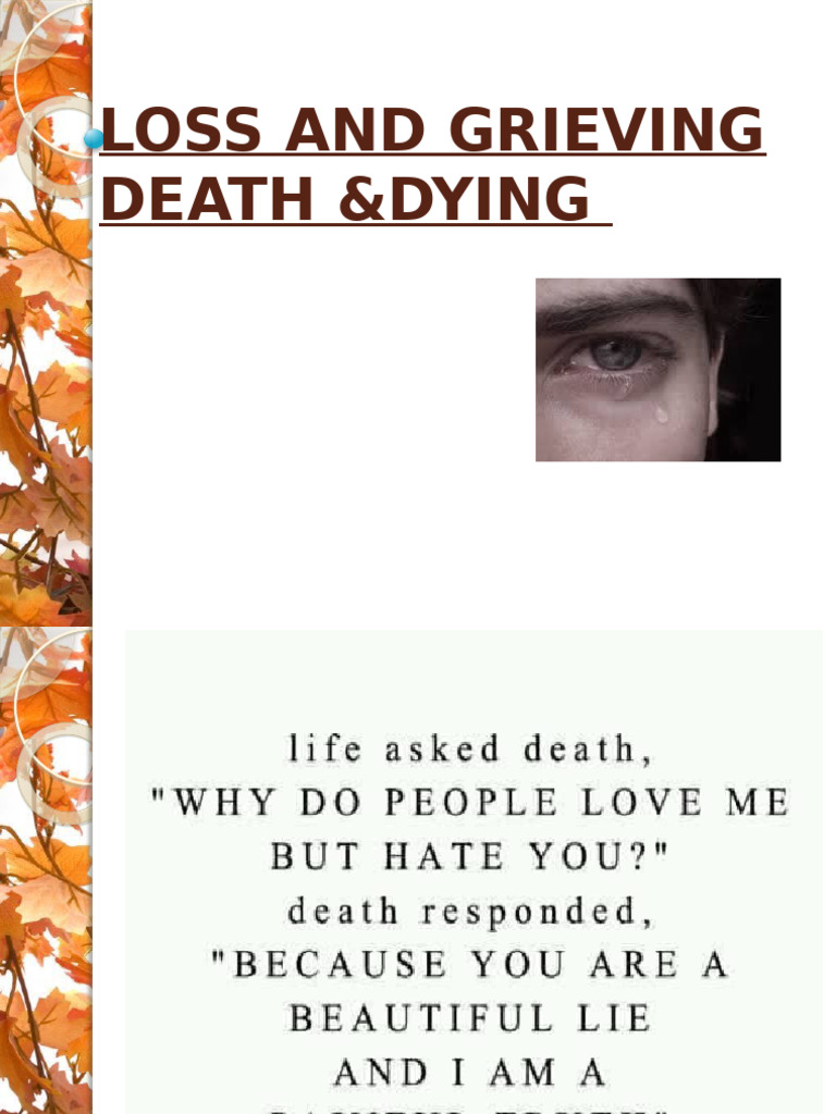 Understanding Grief and Mourning Stages | PDF | Grief | Palliative Care