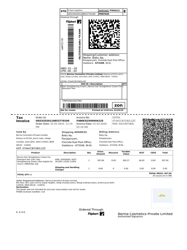 Order 1738389009790 | PDF | Government | Economy Of India