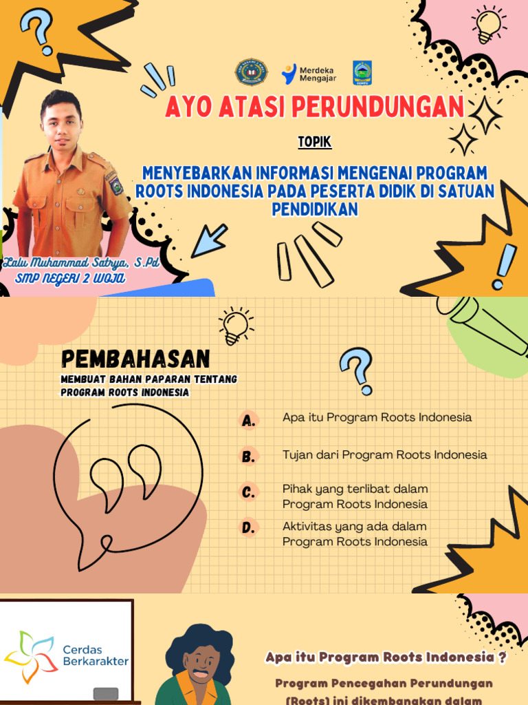 Program Roots Indonesia Cegah Perundungan | PDF