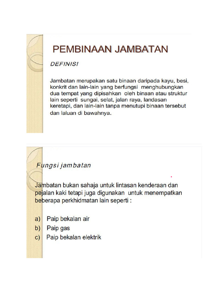 Jambatan | PDF