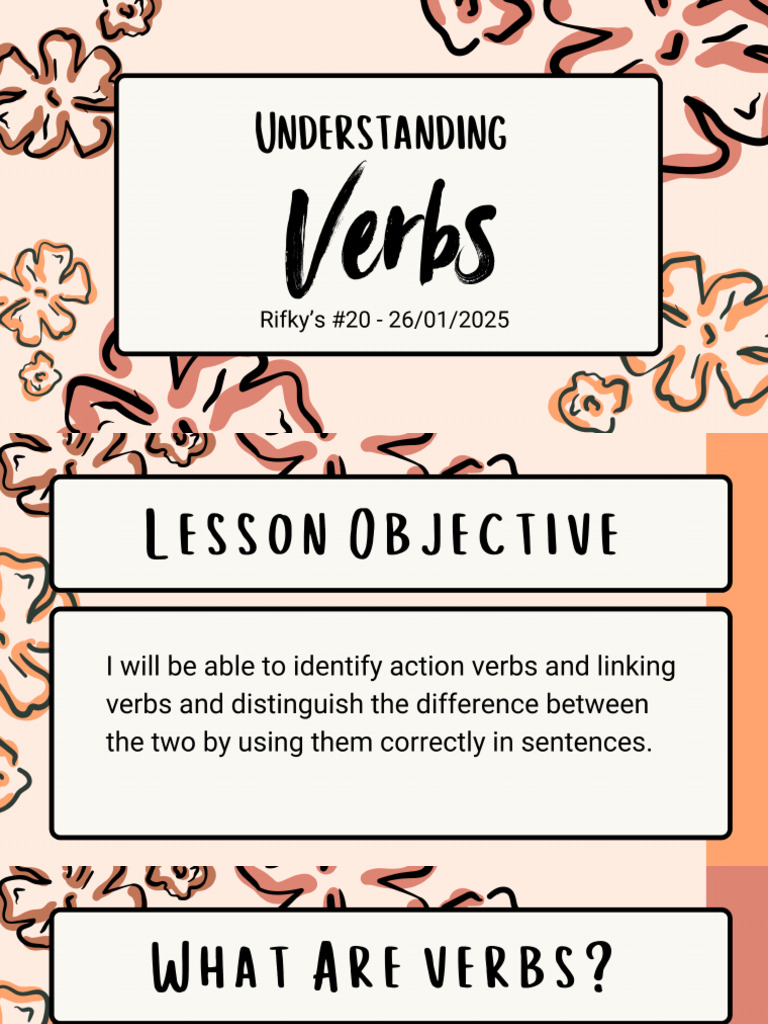 Verb 1 | PDF