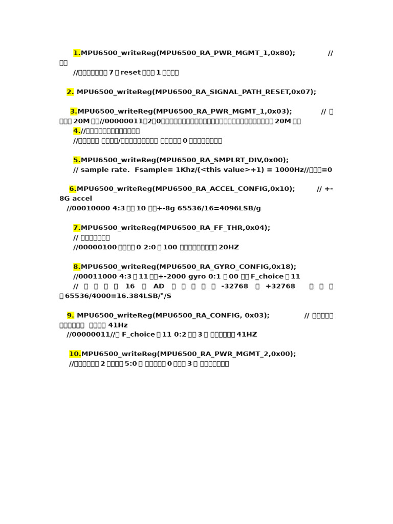 MPU6050 | PDF