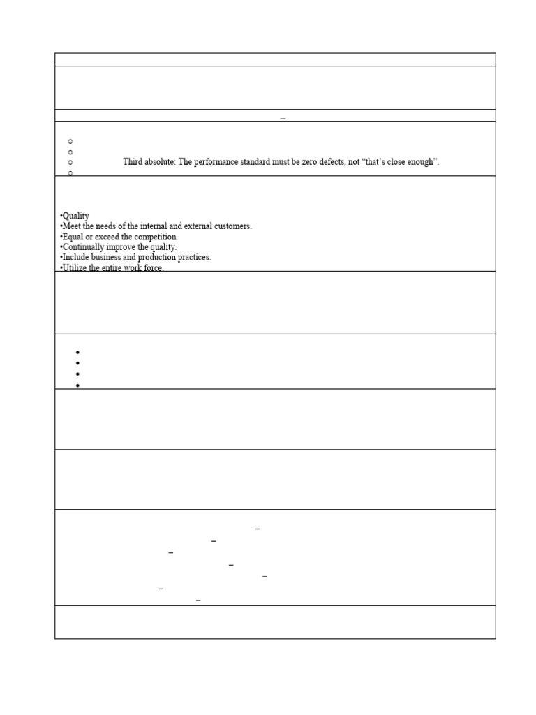 Key Concepts of Quality Management | PDF | Quality (Business) | Customer