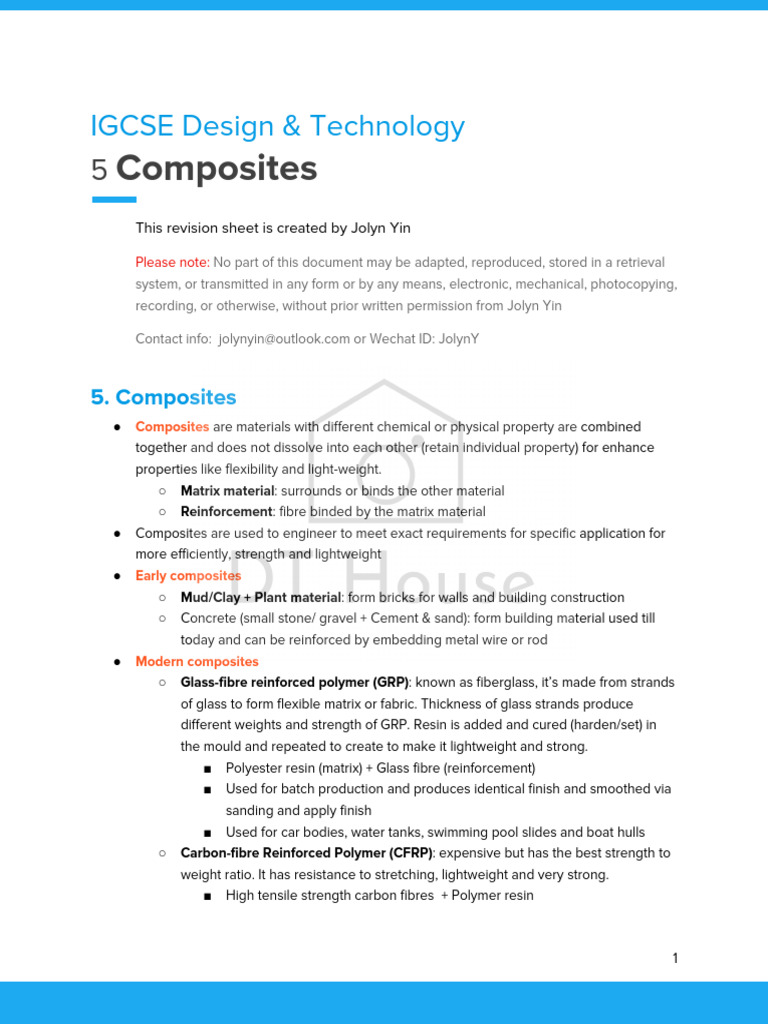 Composites | PDF | Composite Material | Fiberglass