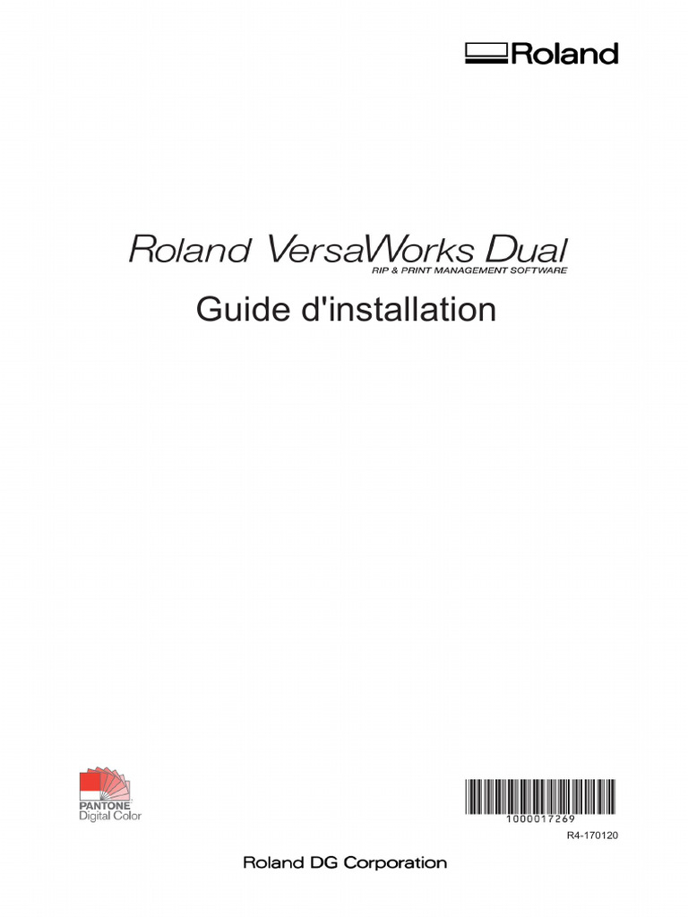 Installation de VersaWorks Dual | PDF | Serveur (Informatique) | Windows 10