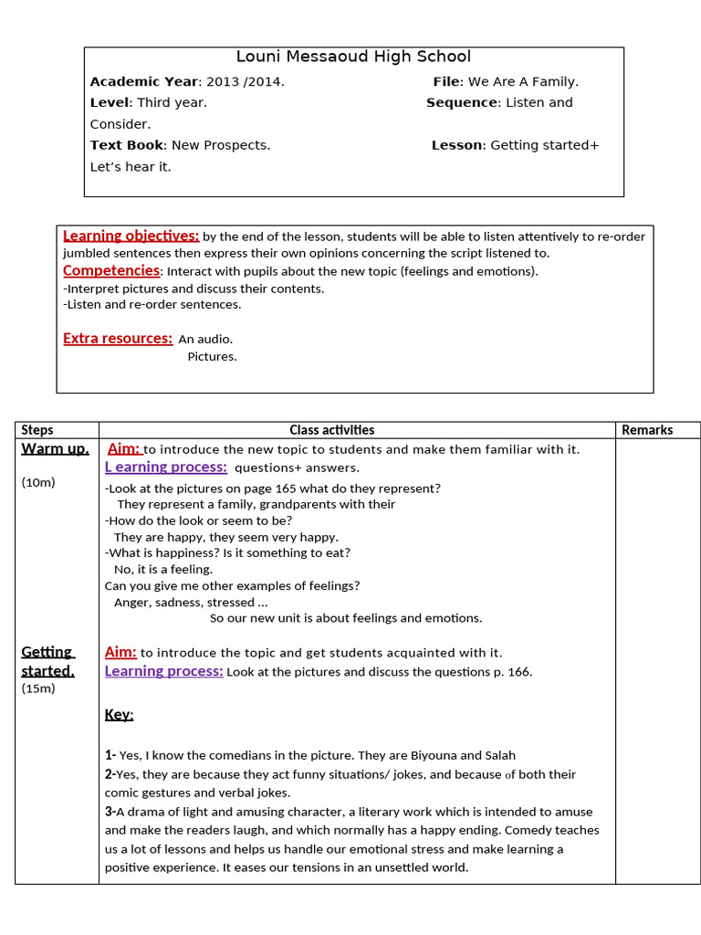 1-Keep Cool Getting Started+ Let - S Hear It | PDF | Jokes | Communication