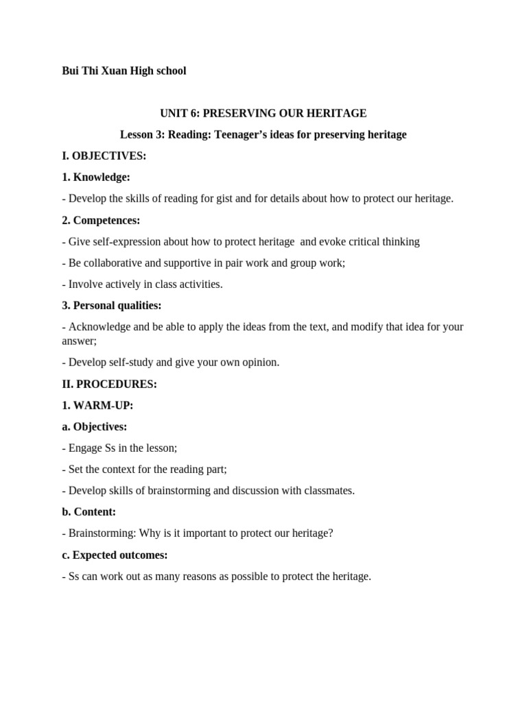 UNIT 6 - Lesson 3 - Reading (Observation) | PDF | Cognitive Psychology ...