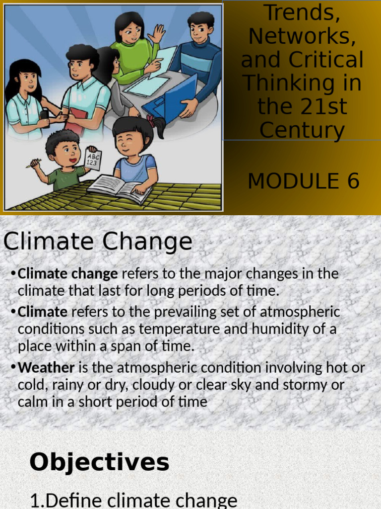 Trends Module 6.1 | PDF | Climate | Climate Change