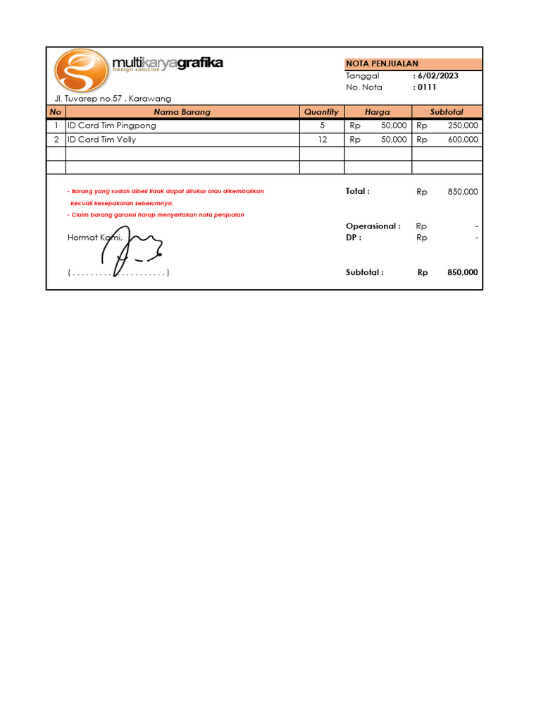 NOTA ID CARD | PDF