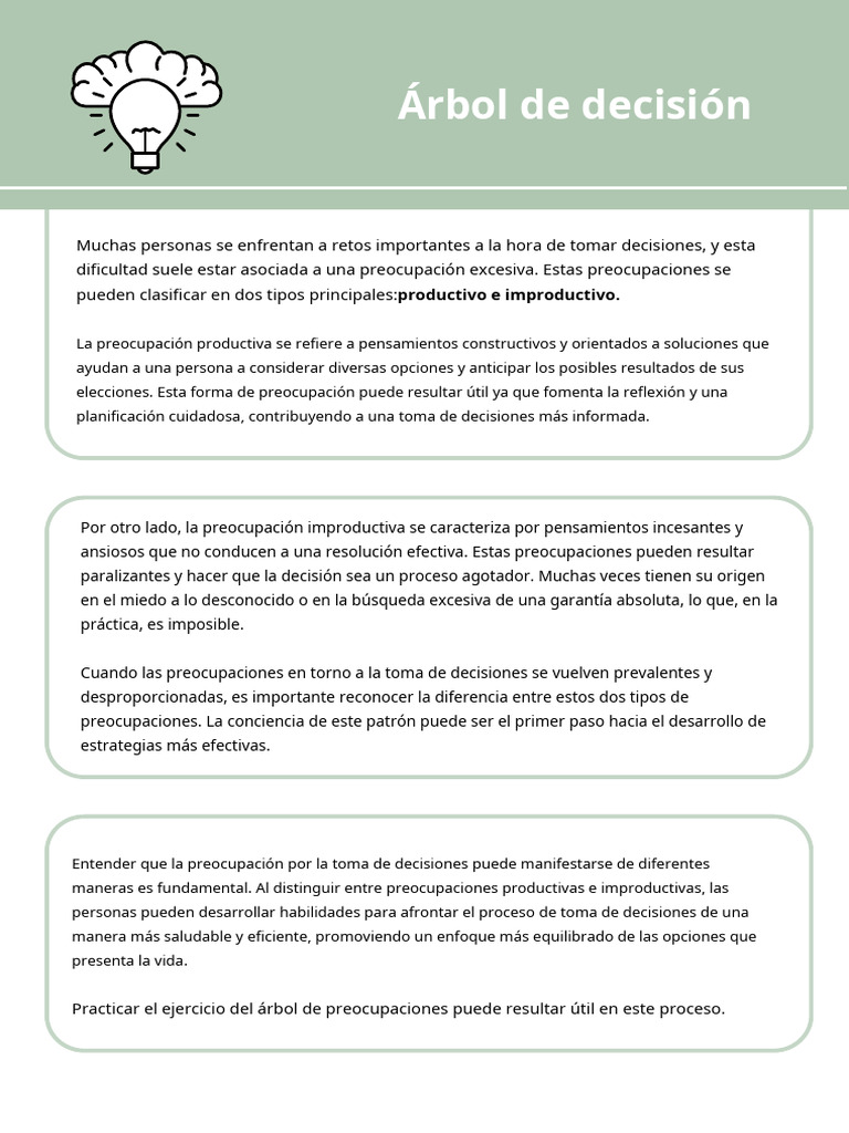 Estrategias para Tomar Decisiones Efectivas | PDF | Toma de decisiones ...