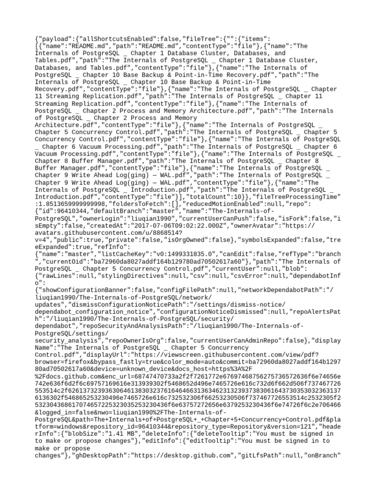 The Internals of PostgreSQL _ Chapter 5 Concurrency Control | PDF ...