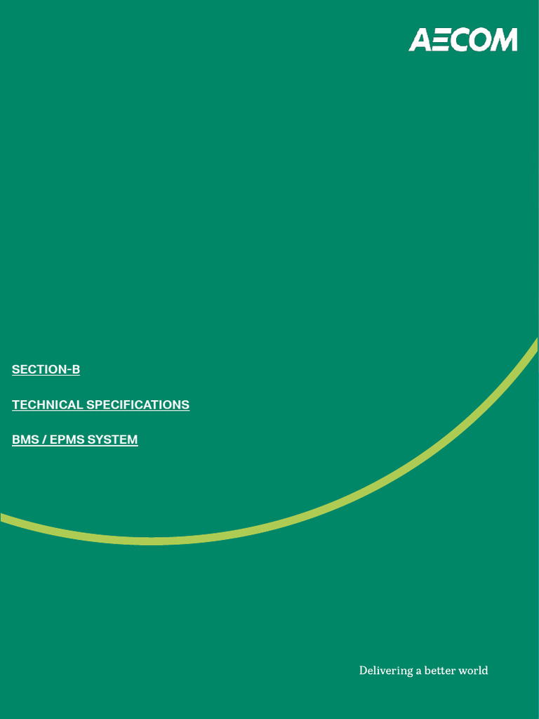 BMS System Technical Specifications | PDF | Network Switch | Quality Of ...