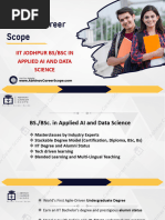 BSc in Applied AI & Data Science at IIT Jodhpur | PDF | Artificial ...