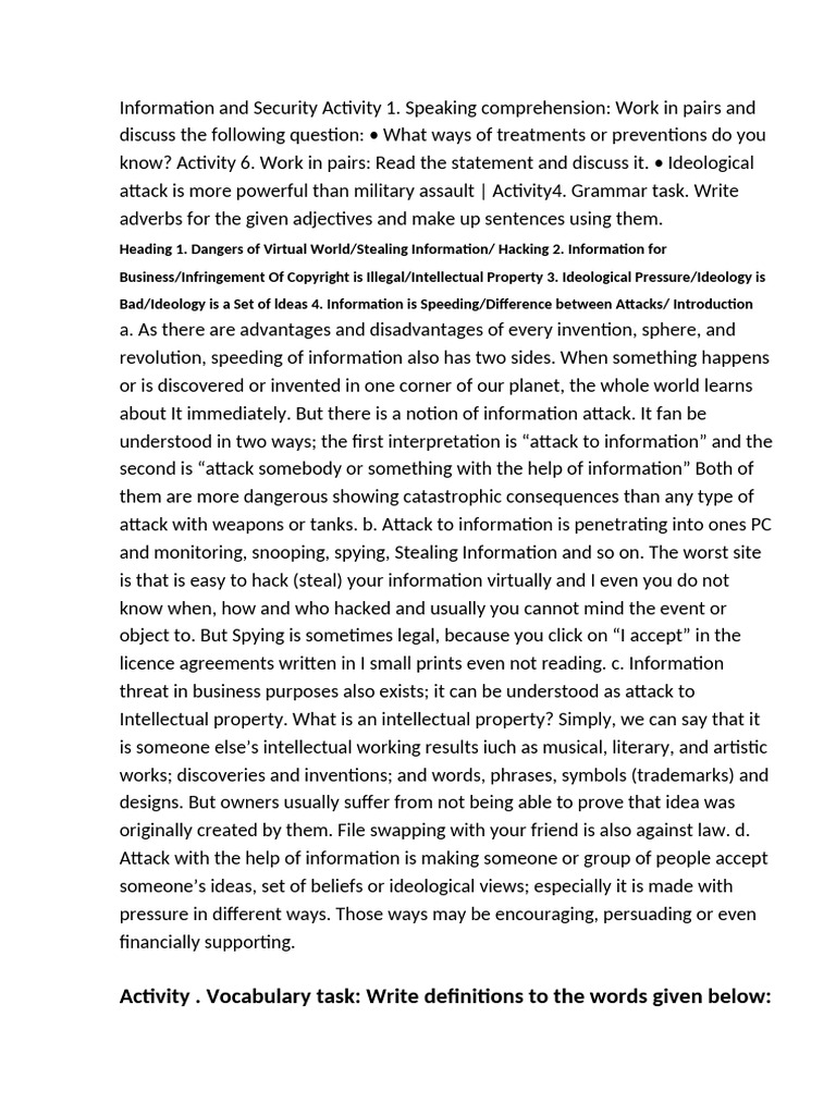 Activity 10 | PDF | Linguistics | Human Communication