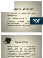 Unidad 3 Planeacion