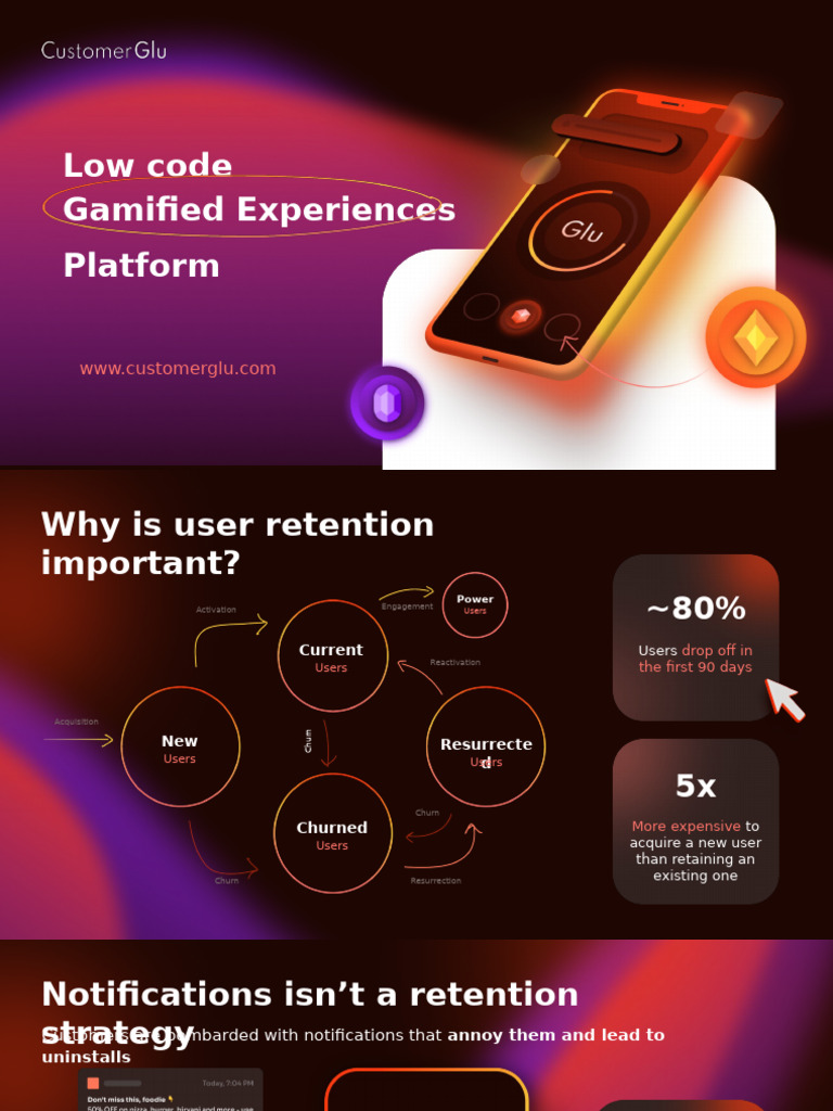 Low-Code Gamification for User Retention | PDF | Computing