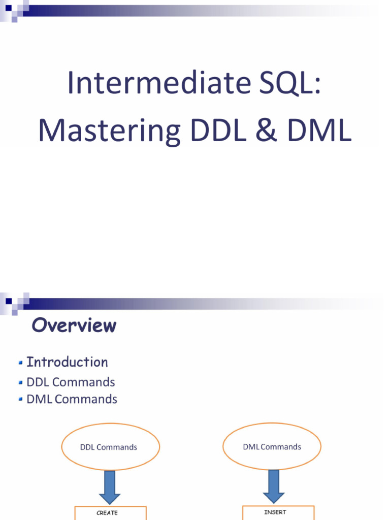 SQL Presentation_ (1) | PDF