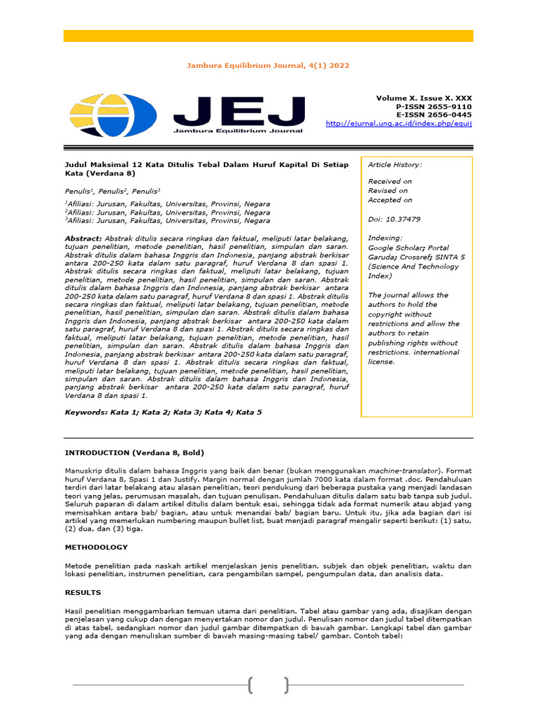 Template FIX | PDF