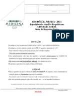 Residencia Usp CIRURGIA GERAL