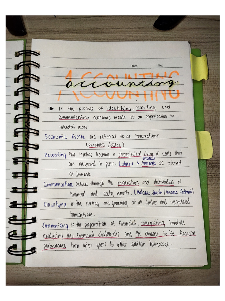Notes-Module 1 Statement of Financial Position | PDF