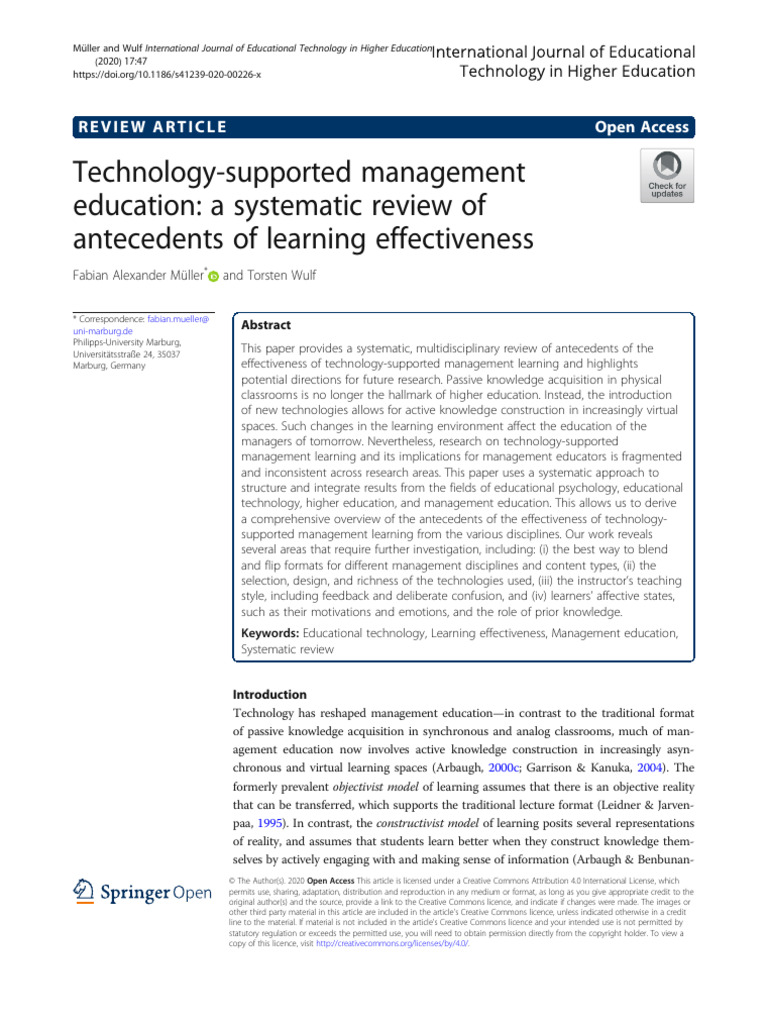 Technology | PDF | Educational Technology | Learning