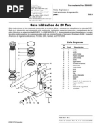 Gato Hidraulico - Problemas y Soluciones