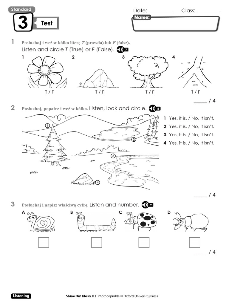 SOP3 U3 Tests | PDF