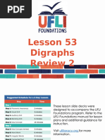 Consonant Digraphs: Lesson 48 Guide | PDF