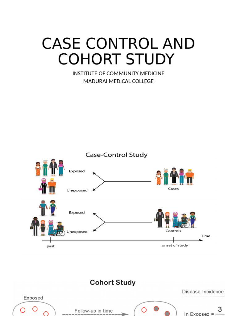 Case Control & Cohort (5) | PDF | Relative Risk | Cohort Study