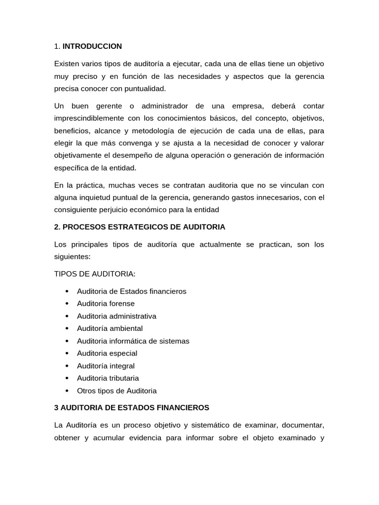 Etapas de Una Auditoria Lic JULIO ROCHA | PDF | Auditoría | Contralor