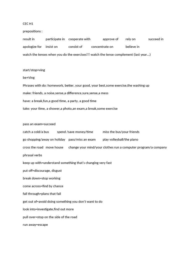 Essential English Grammar and Phrasal Verbs | PDF | Linguistics | Grammar