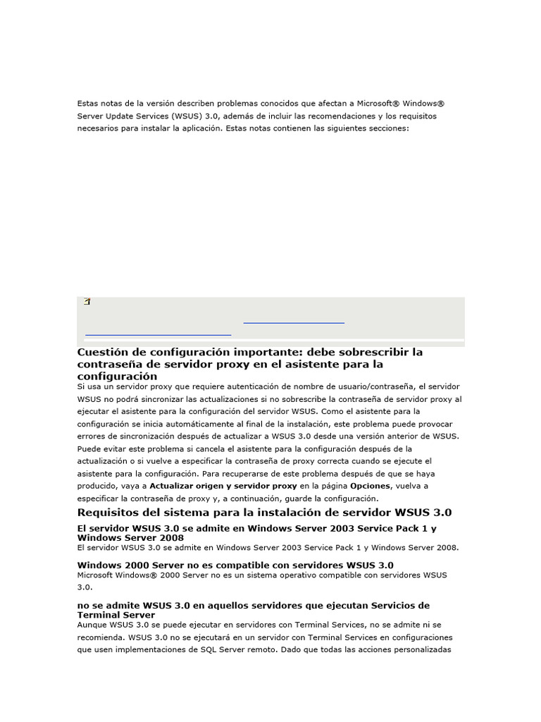 2-1-Notas de La Version para Microsoft Windows Server Update Services 3 ...