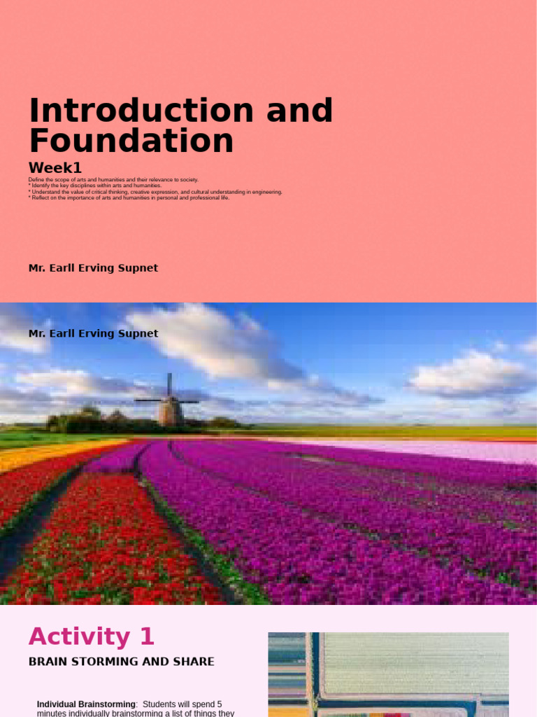 Introduction and Foundation | PDF