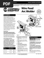 Wire Feed Arc Welder: Description