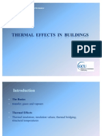 1 - Thermal Effects in Buildings