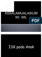 ISK Pada Anak