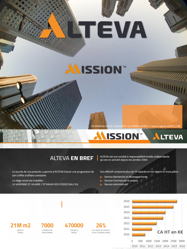 GMAO Mission : Solution Alteva 4.220073 | PDF | Android (Système d ...