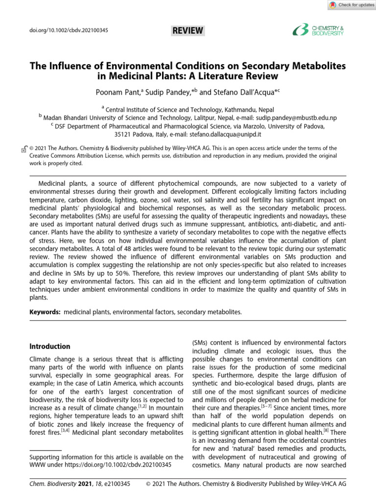 21-SB - Pant - The Influence of Environmental Conditions On Secondary ...