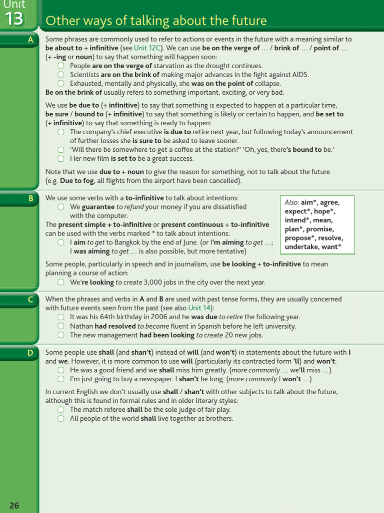 Future Tense Usage in English Grammar | PDF | Linguistics | Language ...