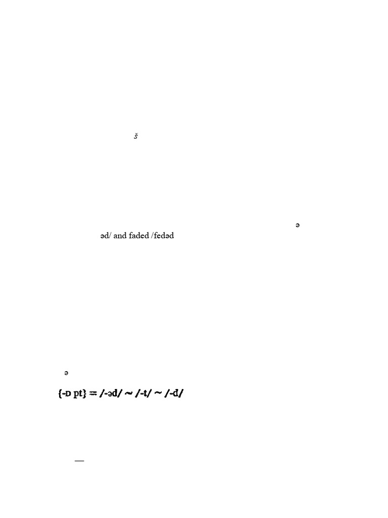 Understanding Allomorphs in Morphology | PDF | Morphology (Linguistics ...