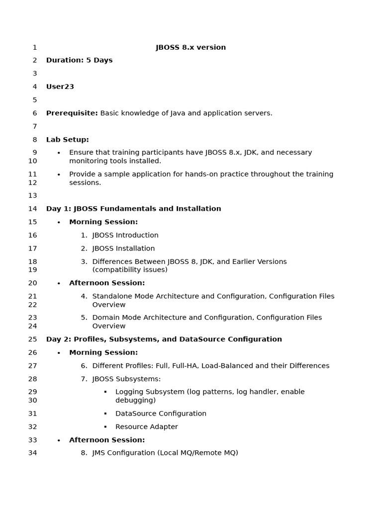 JBOSS_8.x | PDF | Java Virtual Machine | Computing