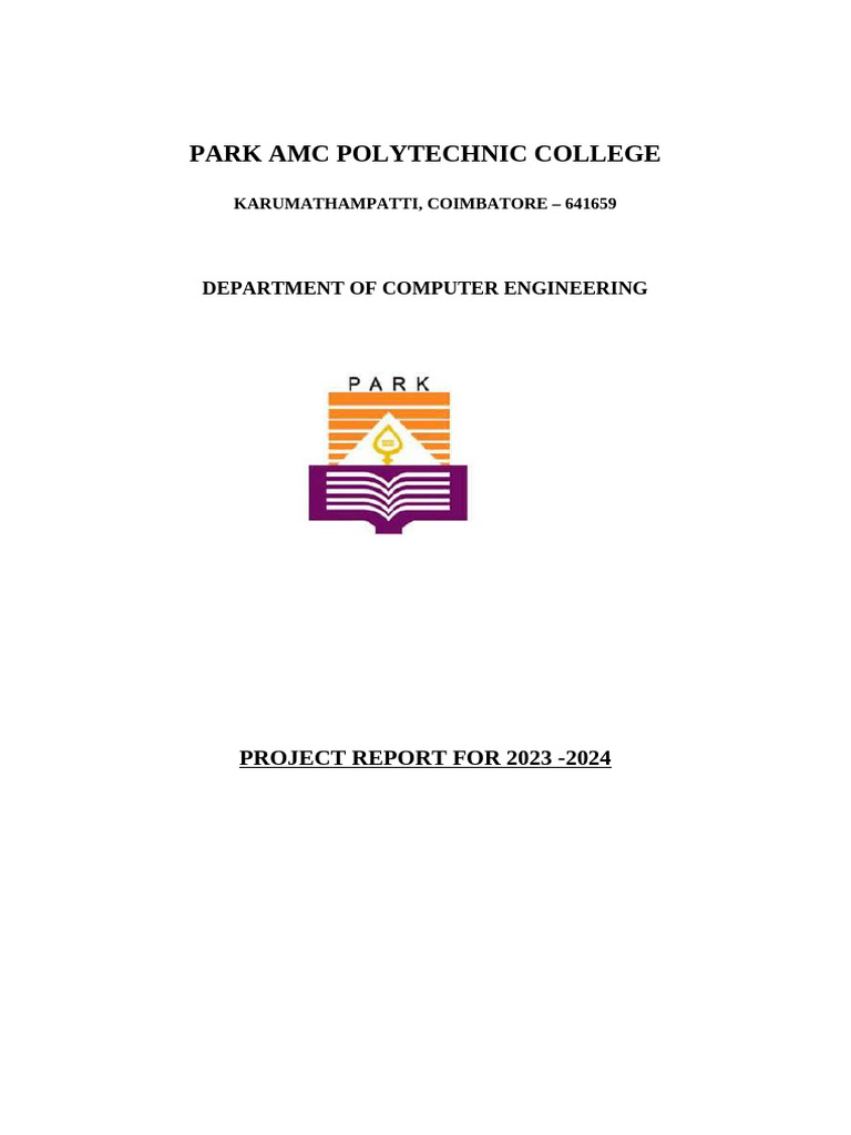 2023-2024 Computer Engineering Projects | PDF
