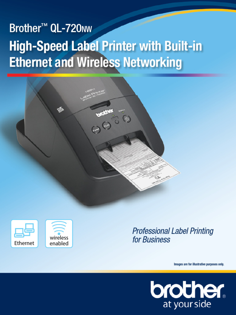 Brother QL 700 720 Llabel Printer | PDF | Microsoft Windows | Computer ...