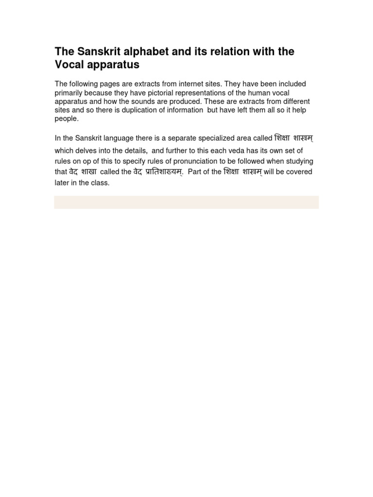 Understanding the Vocal Apparatus | PDF | Linguistics | Human Voice