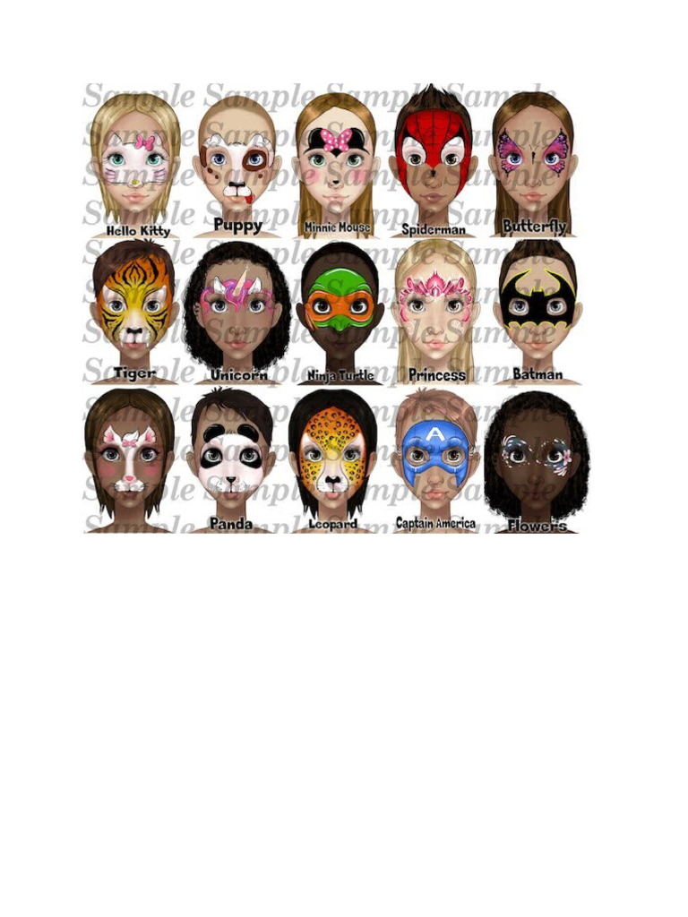 Face Painting | PDF
