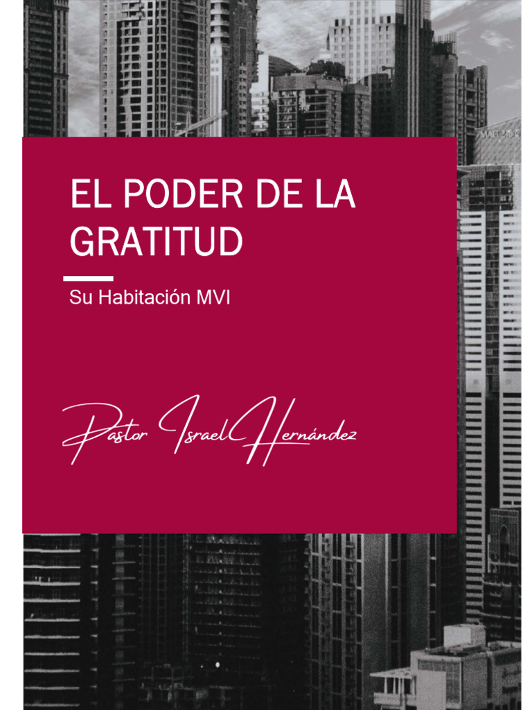 La Importancia De Ser Agradecido Pdf Jesús Oración