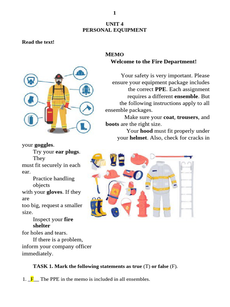 Personal Equipment | PDF | Personal Protective Equipment | Hazards