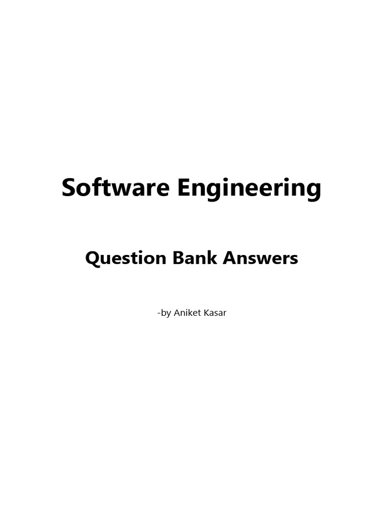 Software Engineering Concepts Explained | PDF | Agile Software ...