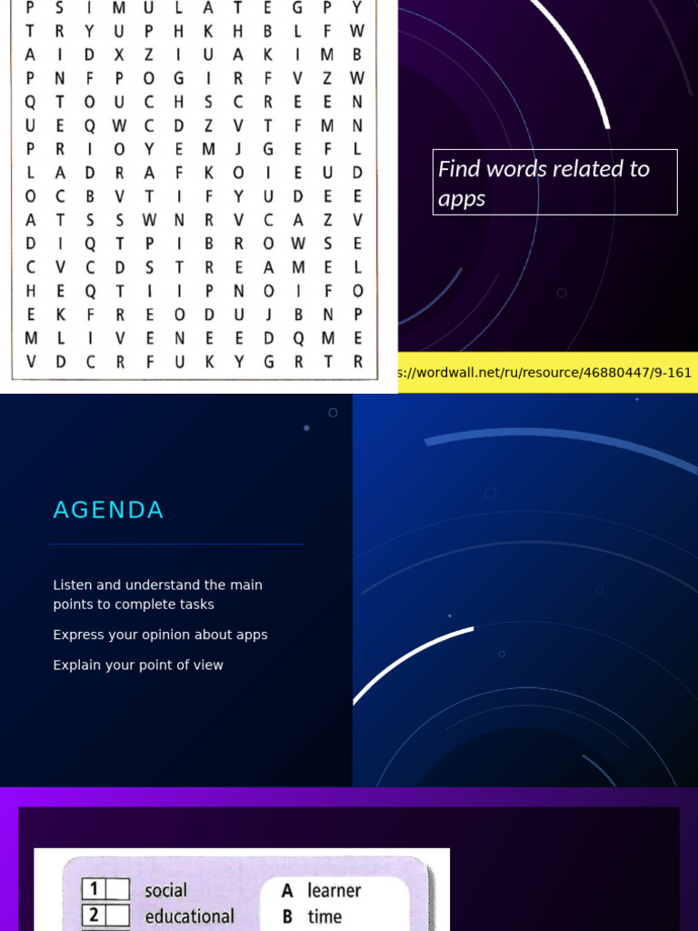 Find Words Related To Apps | PDF